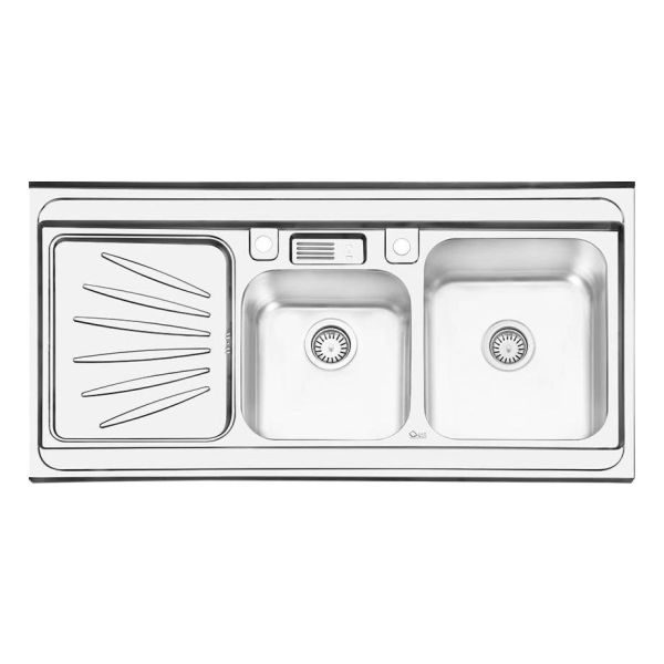 سینک ظرفشویی ایلیا استیل مدل ۱۰۶۱ روکار