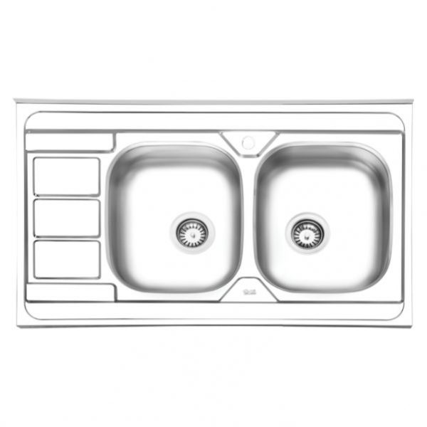 سینک ظرفشویی ایلیا استیل مدل ۳۰۵۱ روکار
