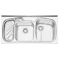 سینک ظرفشویی روکار پرنیان استیل مدل PS 1105