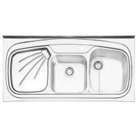 سینک ظرفشویی روکار پرنیان استیل مدل PS 1107