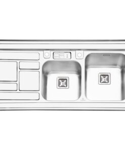 سینک ظرفشویی روکار پرنیان استیل مدل PS 1111