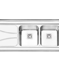 سینک ظرفشویی روکار پرنیان استیل مدل PS 1112