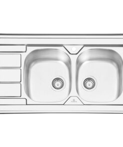 سینک ظرفشویی روکار پرنیان استیل مدل PS 1117