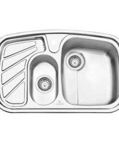سینک ظرفشویی فانتزی توکار پرنیان استیل مدل PS 1210
