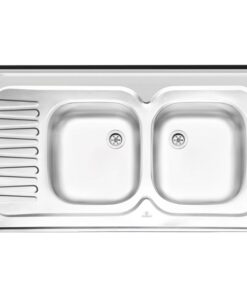 سینک ظرفشویی روکار کلاسیک پرنیان استیل مدل PS 3103