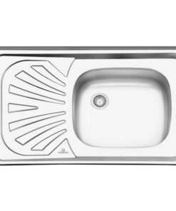سینک ظرفشویی روکار کلاسیک پرنیان استیل مدل PS 3106