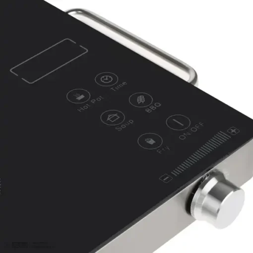 اجاق برقی قابل حمل T1-01 نقره ای دی اس تی DST - Image 2